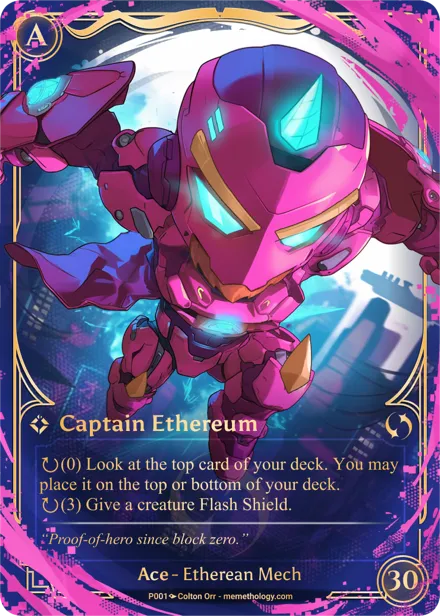 Captain Ethereum Card