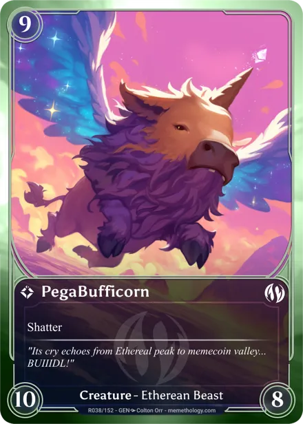 PegaBufficorn Card